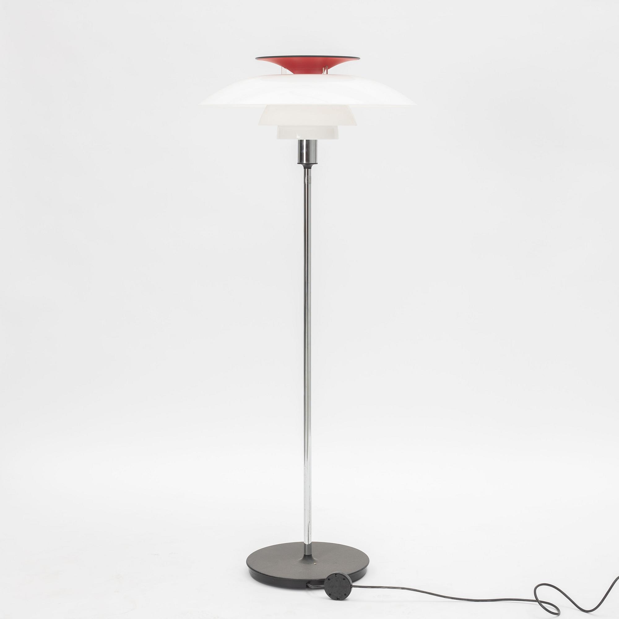 Poul Henningsen, golvlampa, "PH-80", Louis Poulsen, Danmark.