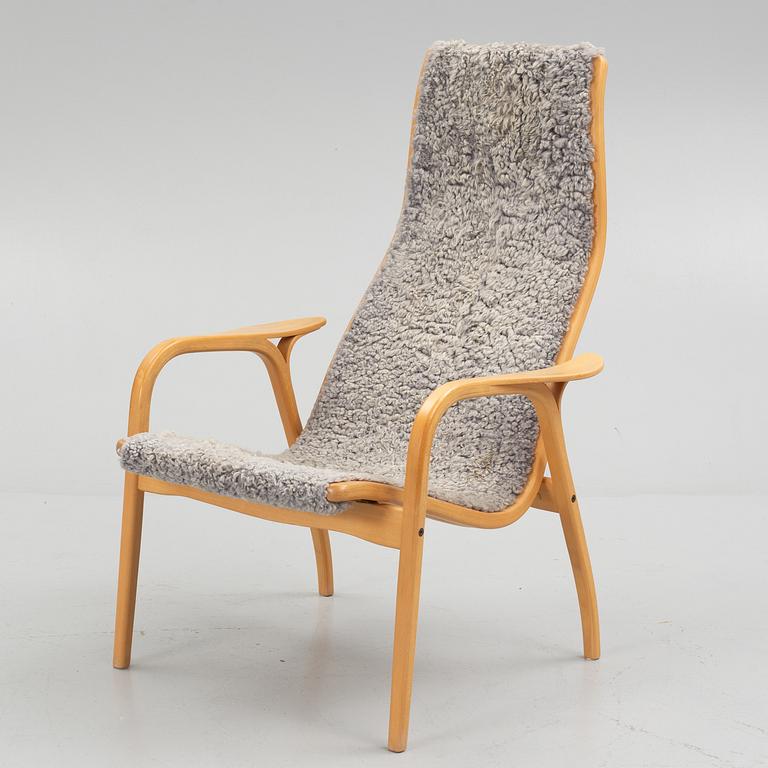 Yngve Ekström, armchair with footstool, 'Lamino', Swedese.