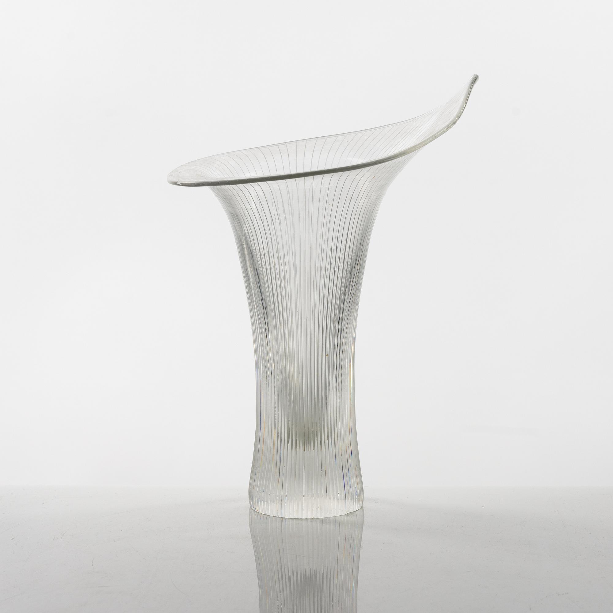 Tapio Wirkkala, a 'Kantarelli' vase, Iittala, Finland.