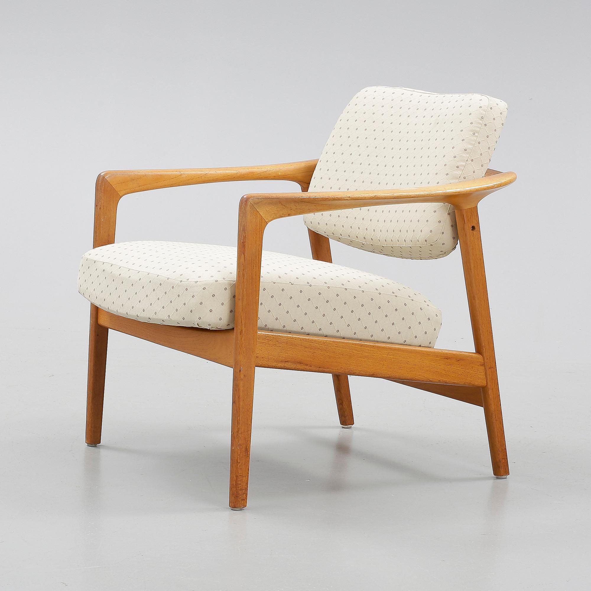 FÅTÖLJ, Folke Olsson, Dux, 1950/60-tal.