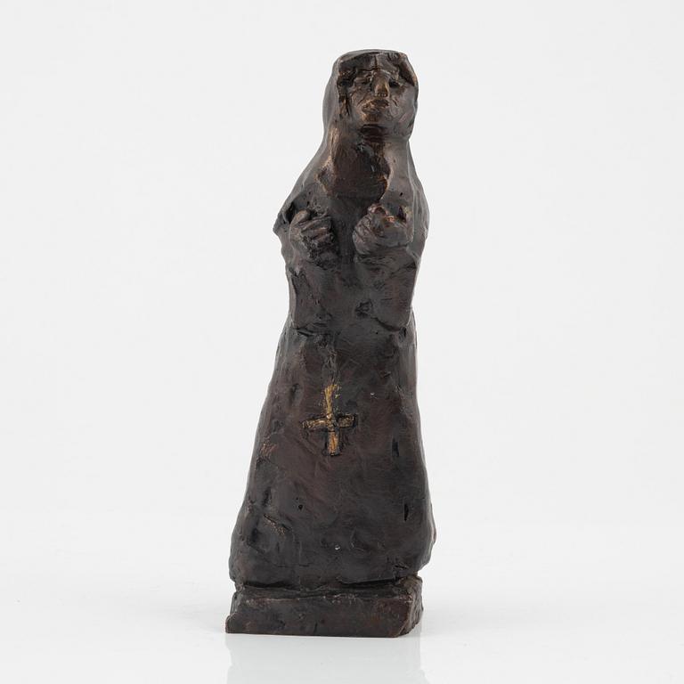 Bror Marklund, sculpture, signed, bronze, height 23 cm.