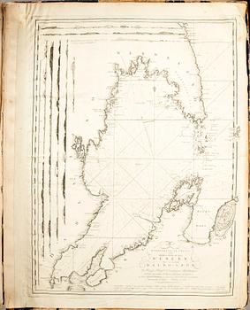 Gustaf af Klint, book, "Sweden's Maritime Atlas", 1797-1815.