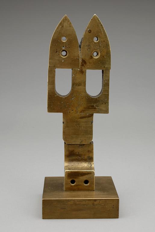 EDUARDO PAOLOZZI. Scupture. Brass and bronze.