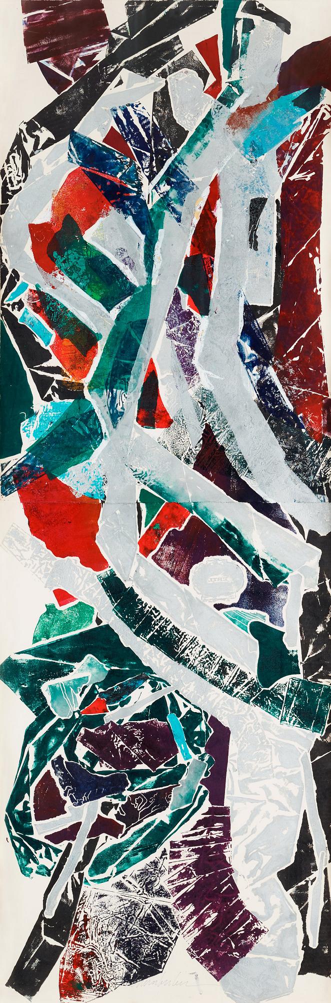 John Chamberlain, "Untitled" from: "Salty Water/Fan mail".