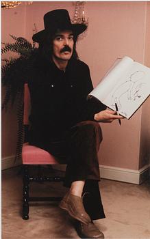 Torbjörn Calvero, "Don Van Vliet in Stockholm (Captain Beefheart)," 1975.