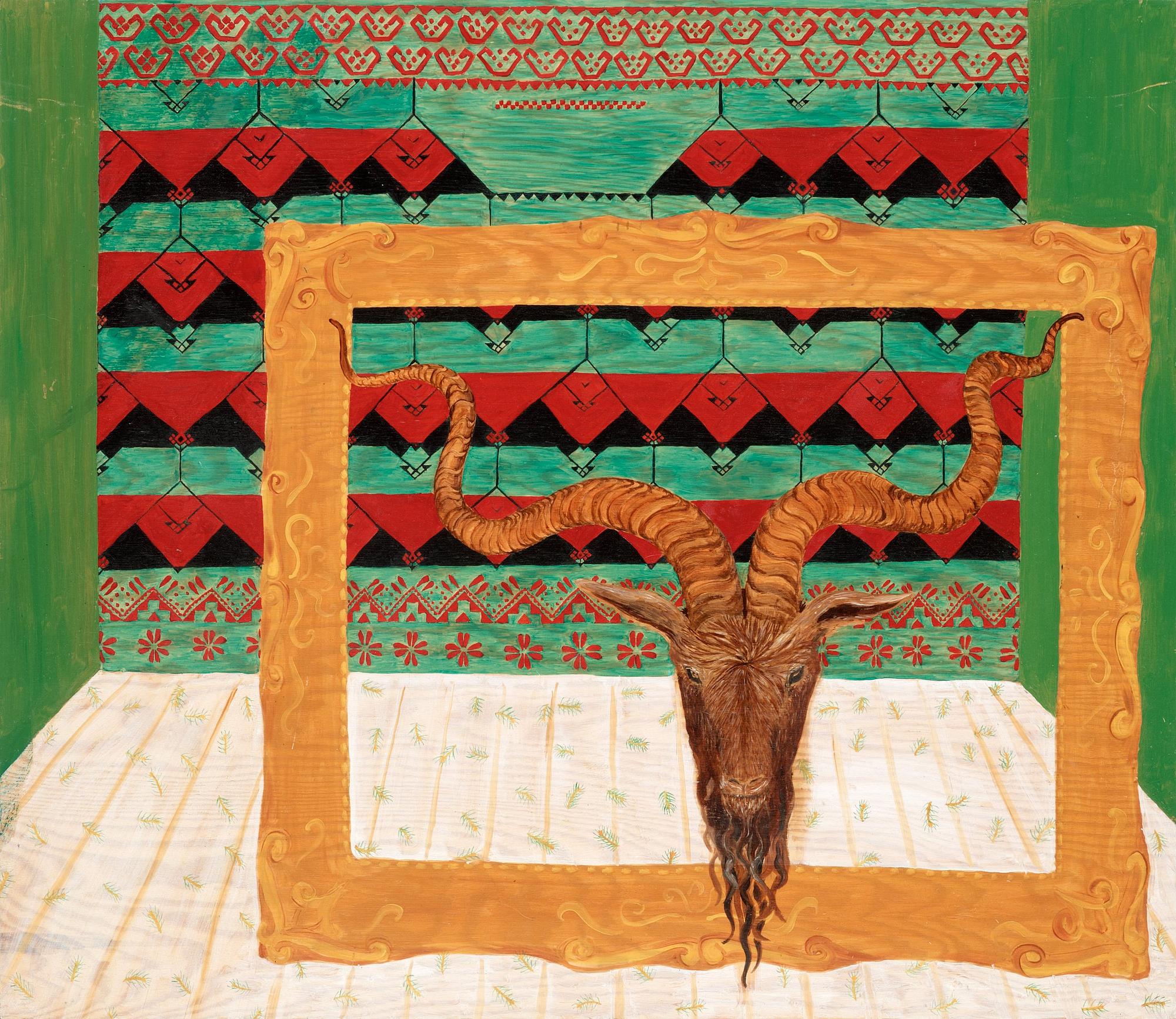 MICAELA DAHLBERG. Olja på pannå. Sign Micaela Dahlberg och dat 2004 a tergo.