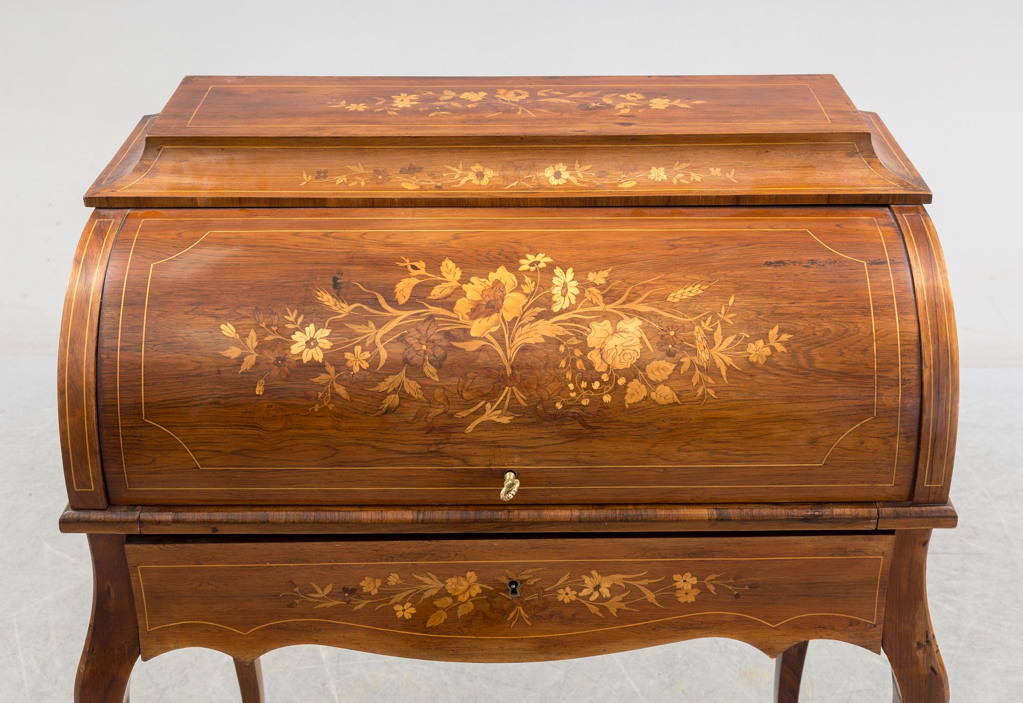 An early 20th century writing commode.