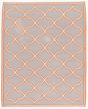 Rug, flat weave, contemporary, approx. 310 x 240 cm.