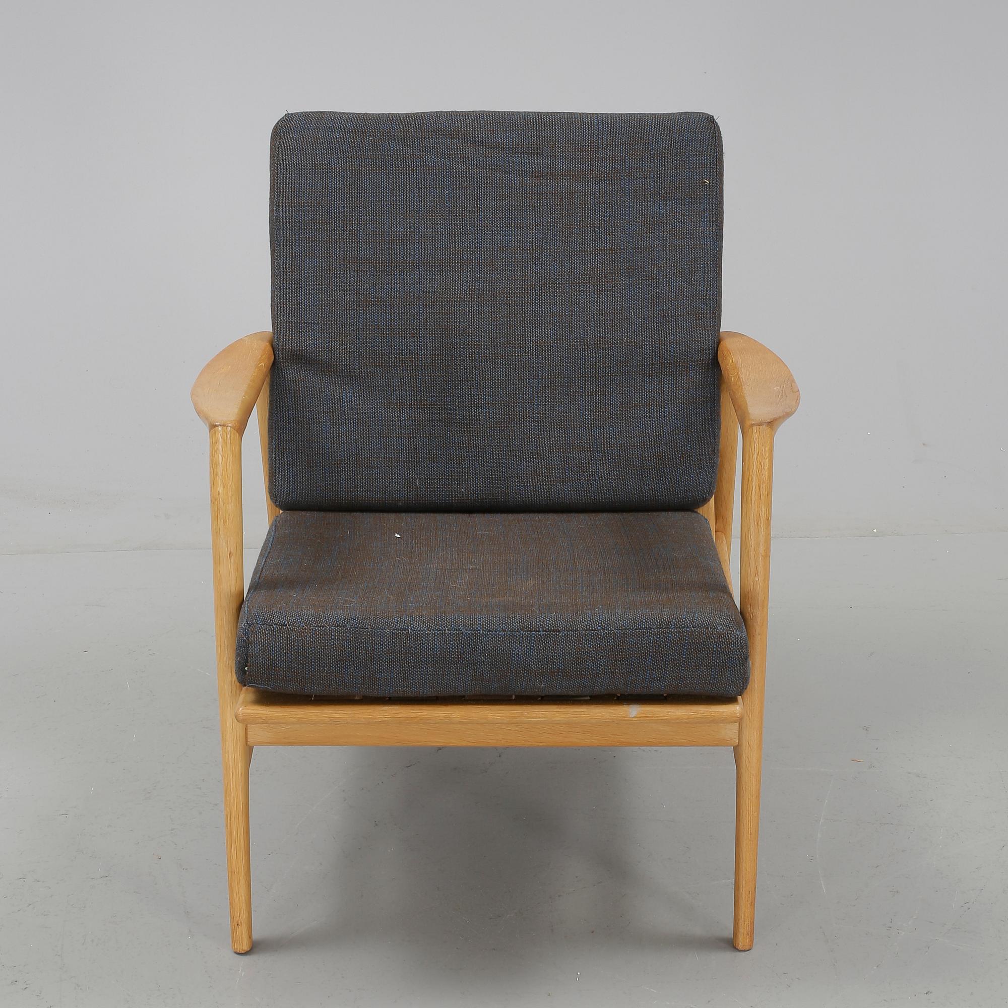 FÅTÖLJ, 1950/60-tal.