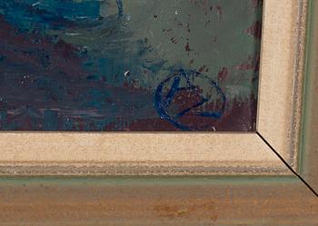 Allan Ebeling, View over Västerbron, Stockholm.