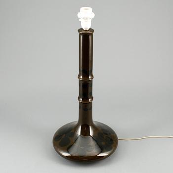 BORDSLAMPA, porslin, Royal Copenhagen, 1970-tal.