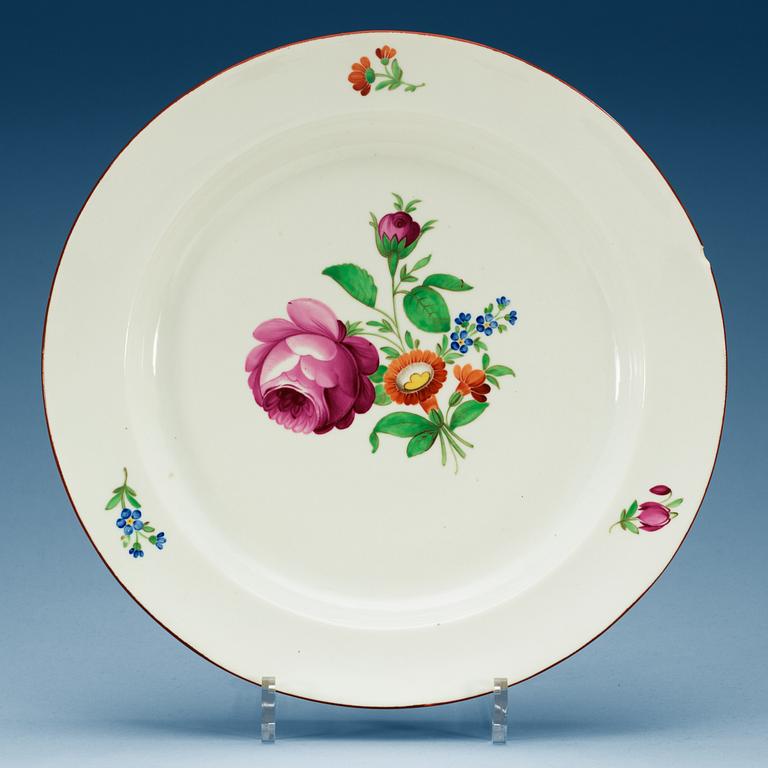 A Russian dish from the "Everyday Service", 18th Century.