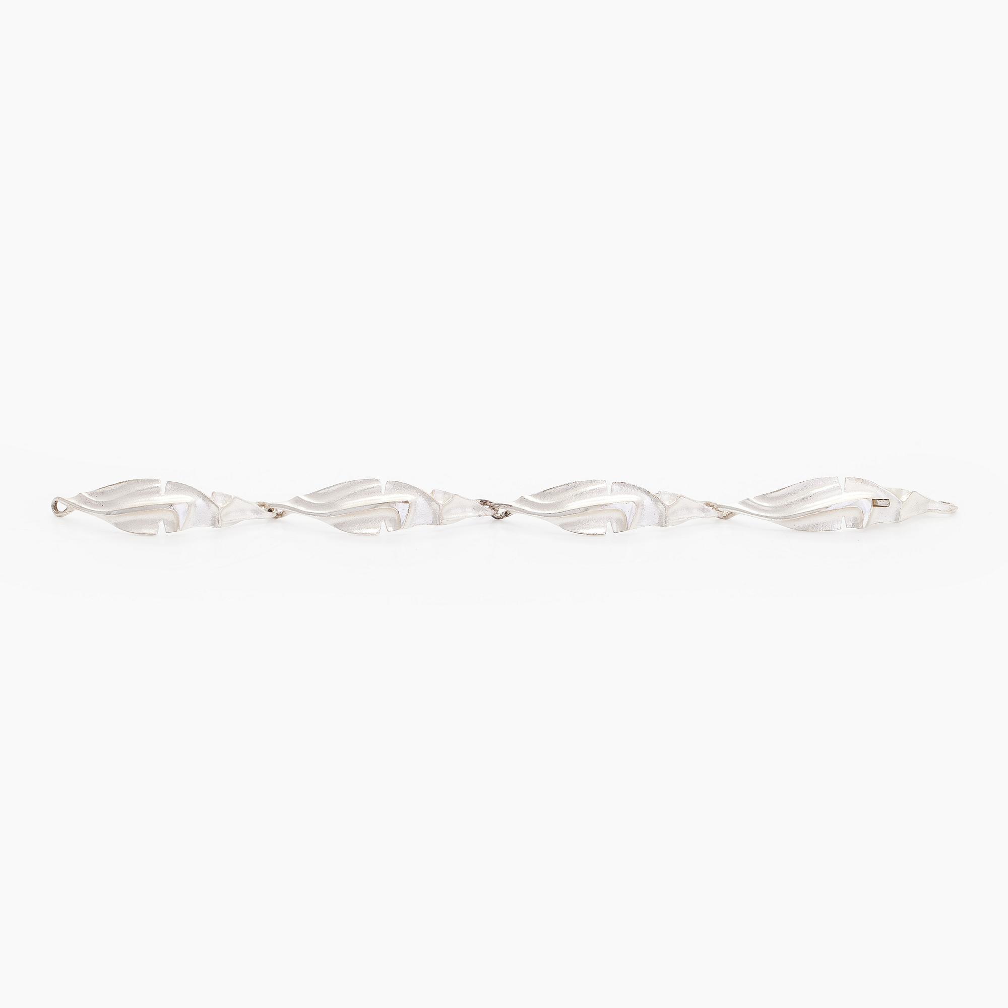 Lapponia, a sterling silver bracelet, Helsinki 1997.
