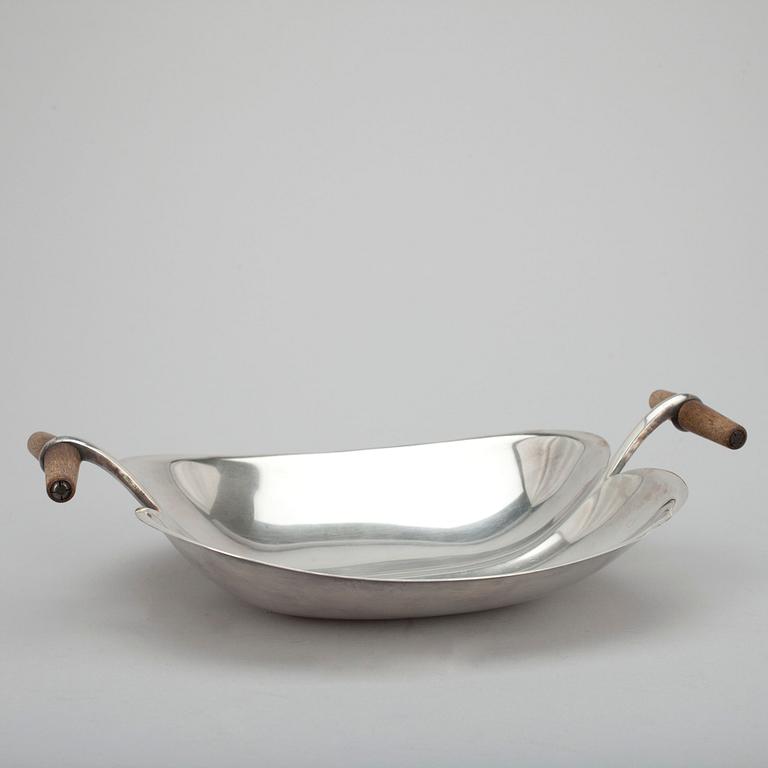 BRÖDKORG, silver 916, Tapio Wirkkala, signerad TW, Kultakeskus, Tavastehus 1959. Tot. vikt 324 g.