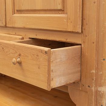 A 19th century sideboard.