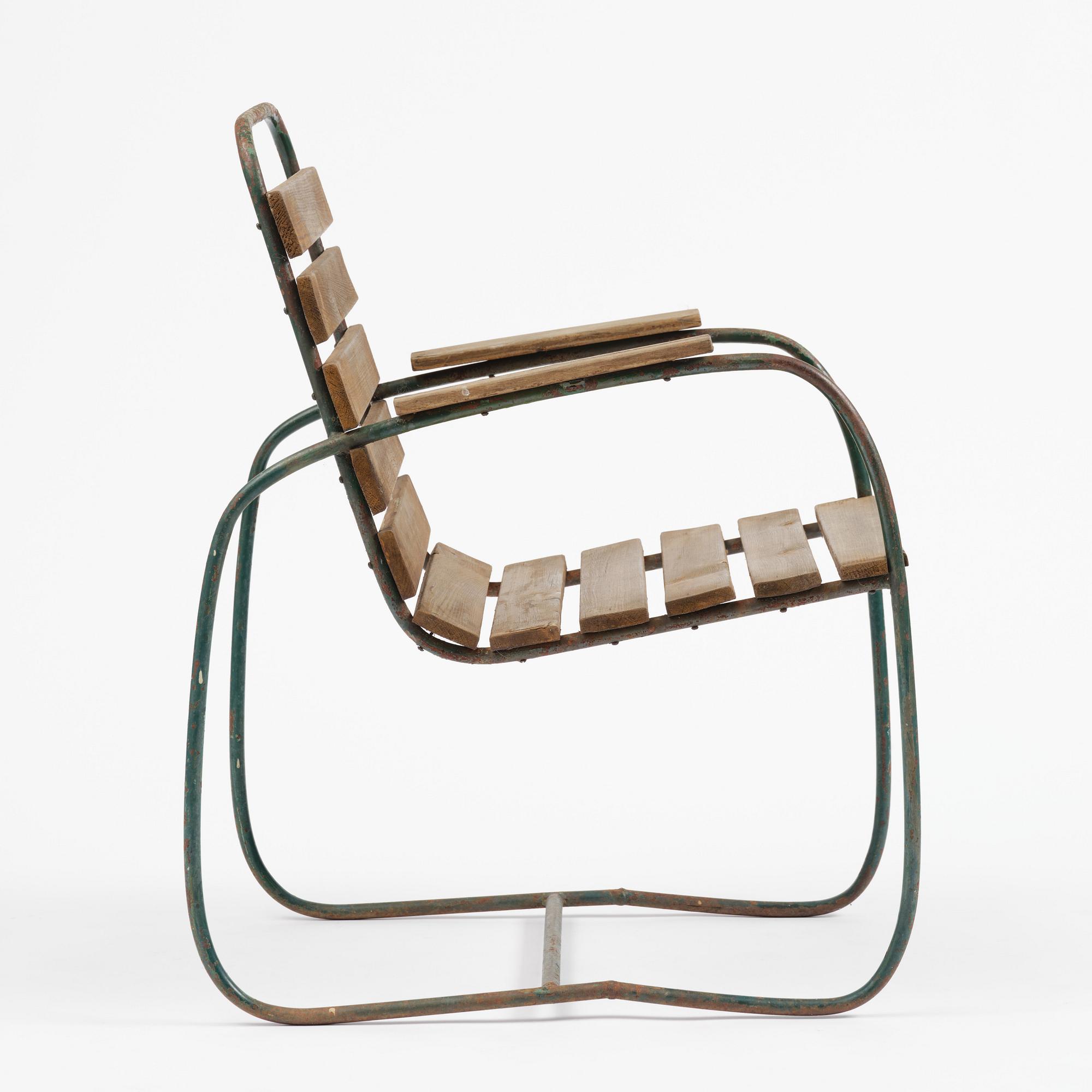 A garden armchair, Sweden, 1930s.