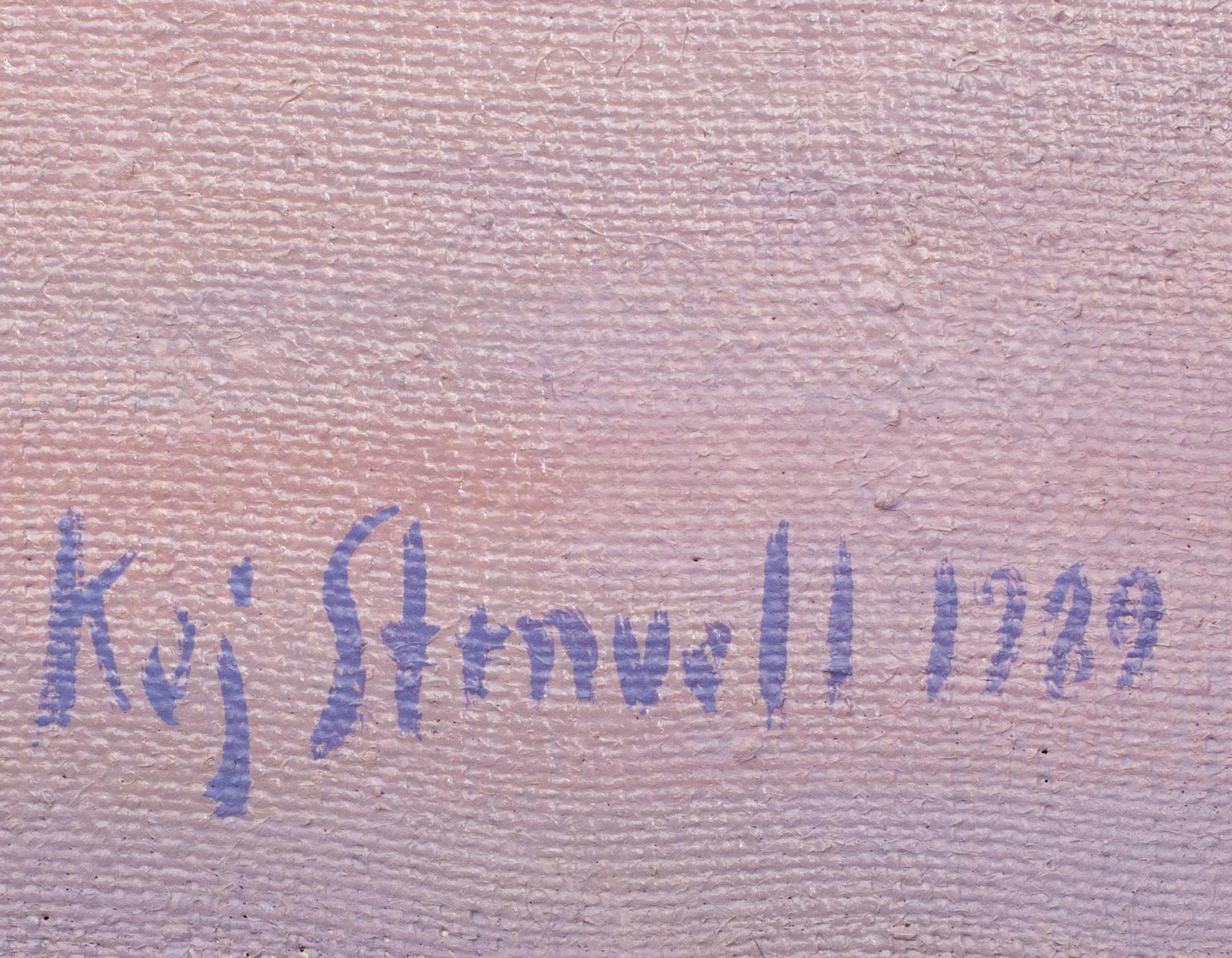 KAJ STENVALL, olja på duk, sign. och dat. 1989.