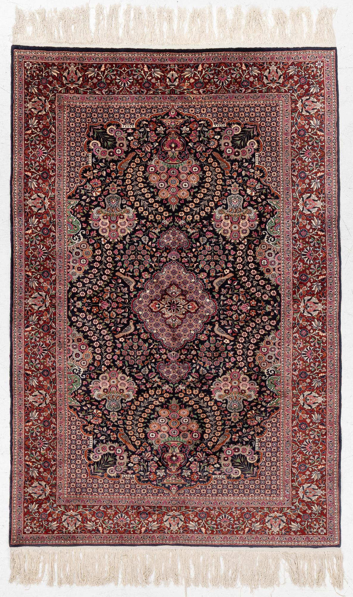 Rug, Keshan, approx. 210 x 140 cm,