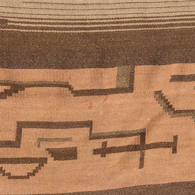 karvalankamatto, Aaltosen Mattokutomo, Kiikka 1930-luku. Noin 360 x 250 cm.