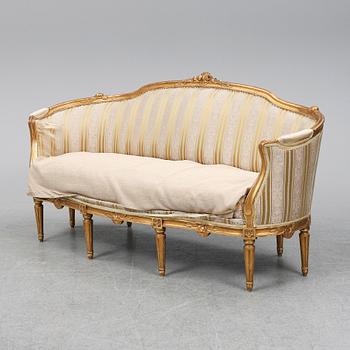 SOFFA, gustaviansk stil, 1900-talets första hälft.