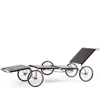 37. Marcel Breuer, a chaise longue model "F41", Tecta, Germany, post 1984.