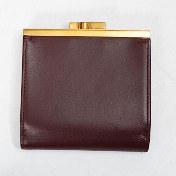 Cartier, Vintage bag and wallet.