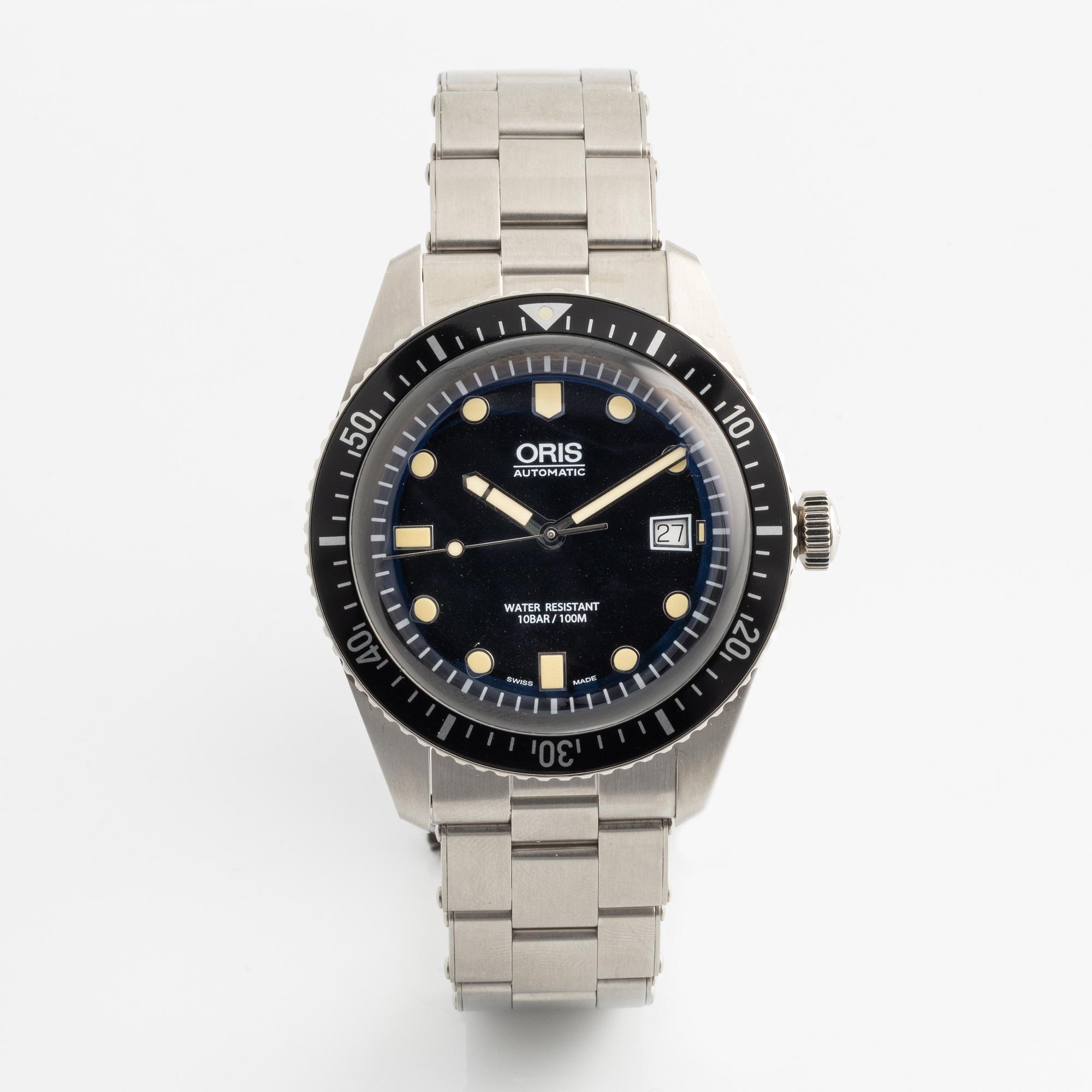 Oris, Divers, Sixty-Five, wristwatch, 42 mm.