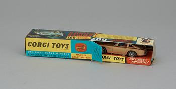 CORGI TOYS JAMES BOND´S, ASTON MARTIN DB 5, England, 1960-tal.