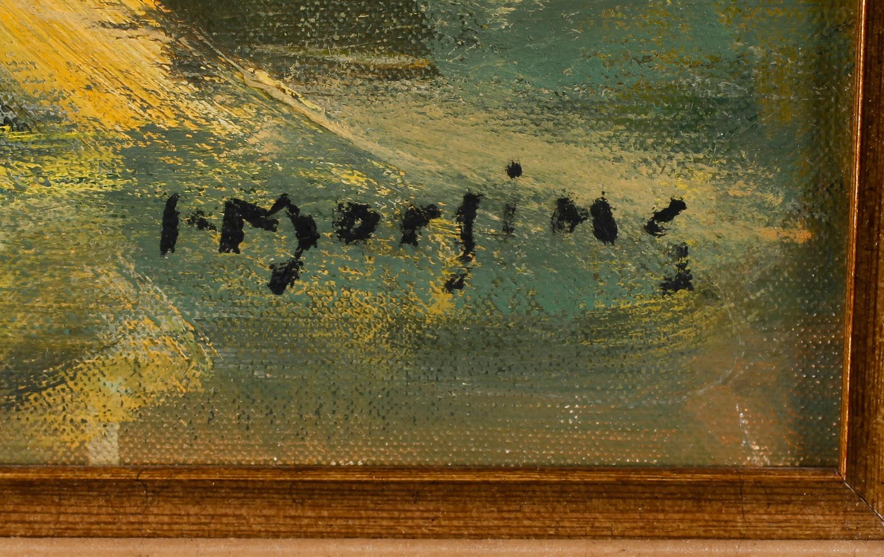 IVAR MORSING, olja på duk, signerad.