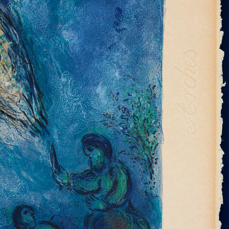 Marc Chagall Efter, "L'ange au chandelier".