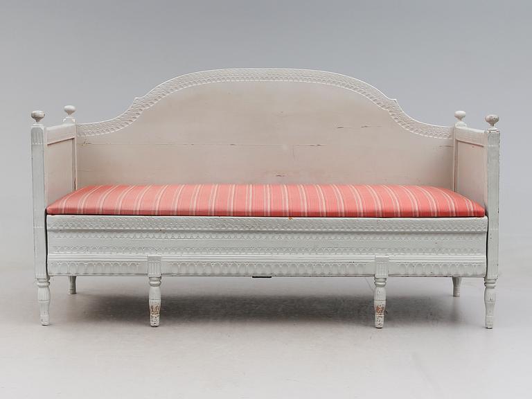 SOFFA, gustaviansk, 1700-talets slut.