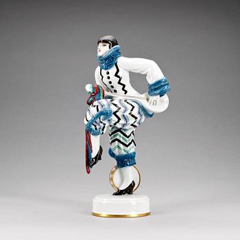 FIGURIN, porslin, Rosenthal. 1920-tal.