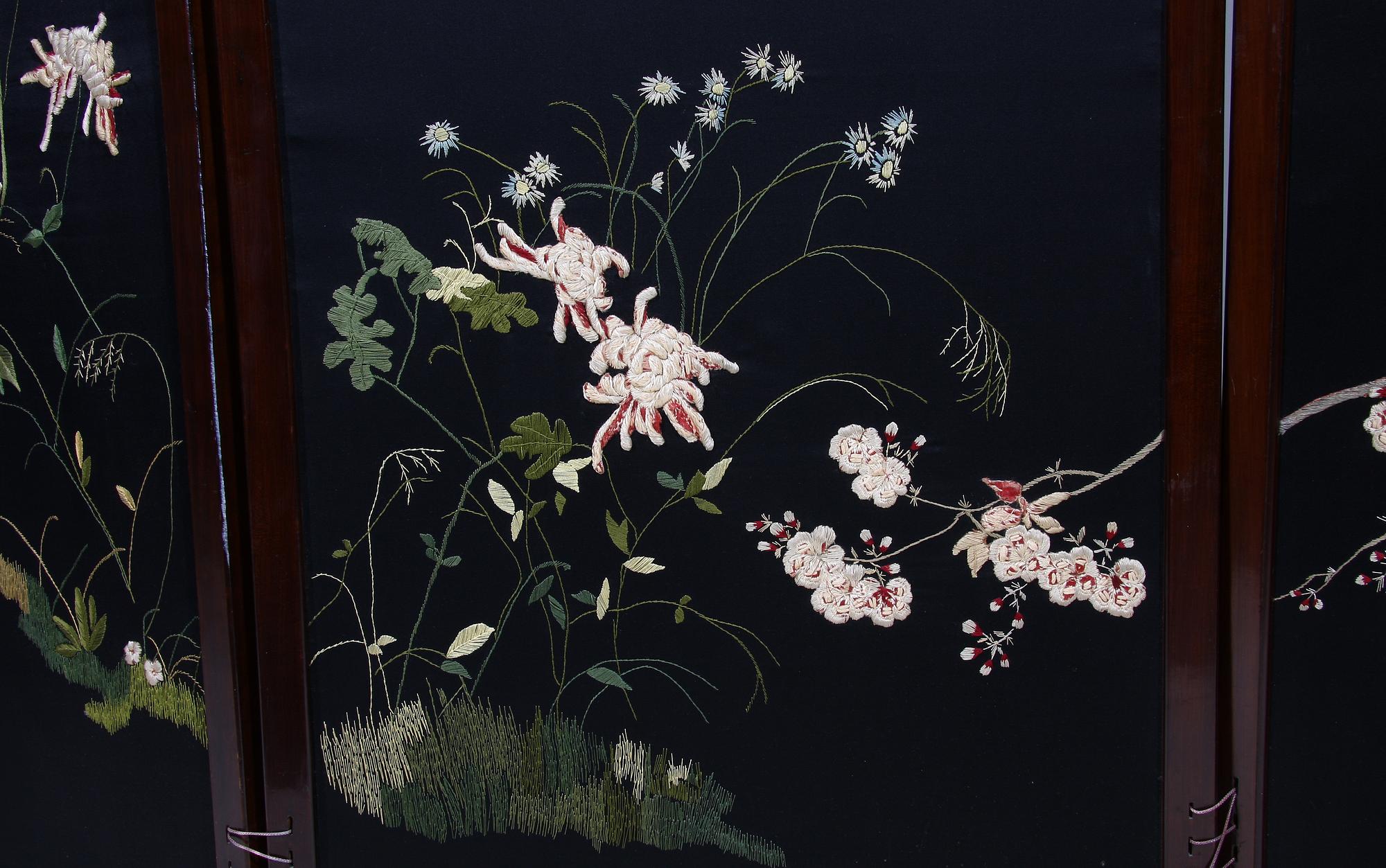 VIKSKÄRM, orientalisk, 1900-tal.