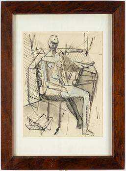 RAGNAR SANDBERG, ink and gouache, signed.