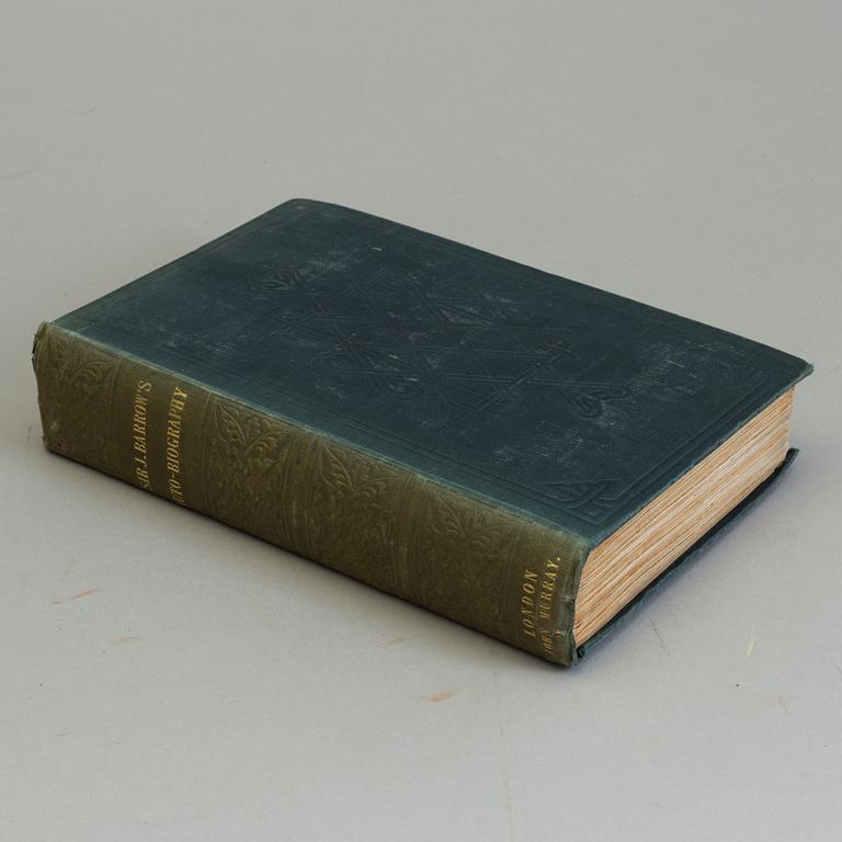 BOOKS, John Barrow: An auto-biographical memoir of Sir John Barrow. London, 1847. 8vo. XII, 516 pp + 16 pp. publisher’s.