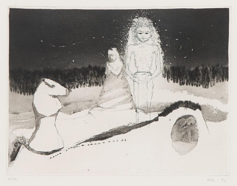 Outi Heiskanen, "Vinterträdgården".