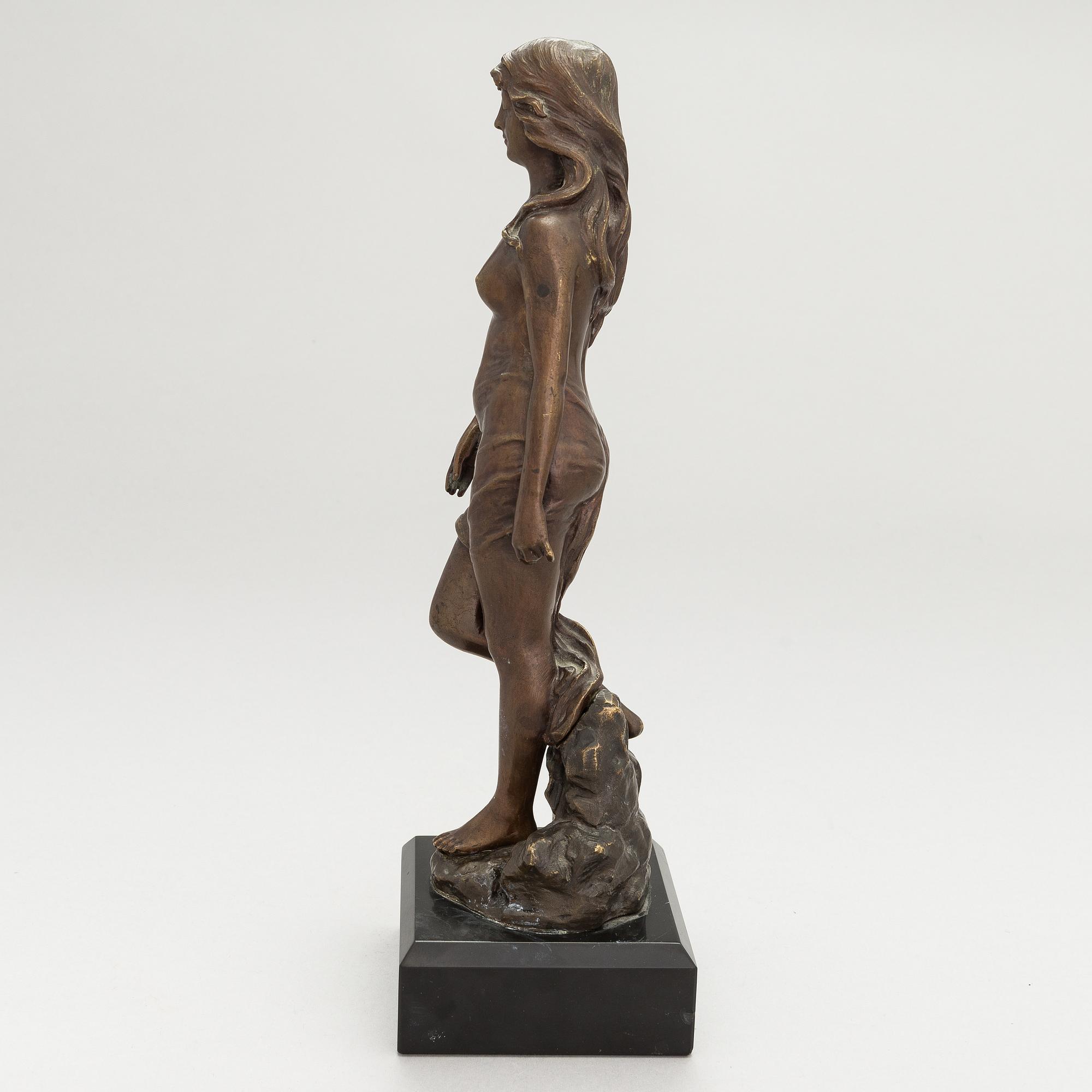 Jean Garnier, sculpture, bronze, signed.