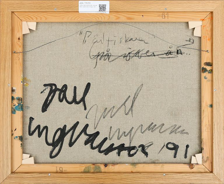 JARL INGVARSSON, olja på duk, signerad a tergo.