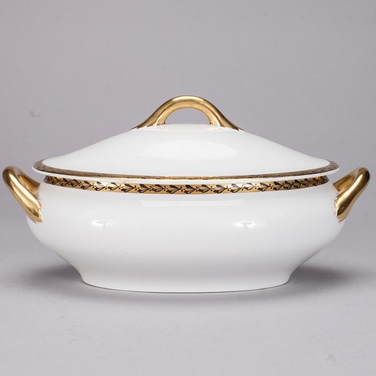 MATSERVIS, 62 delar, porslin, Arabia, 1930-tal.