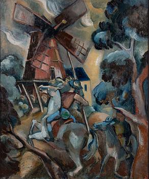 Allan Ebeling, Don Quijote and Sancho Panza.