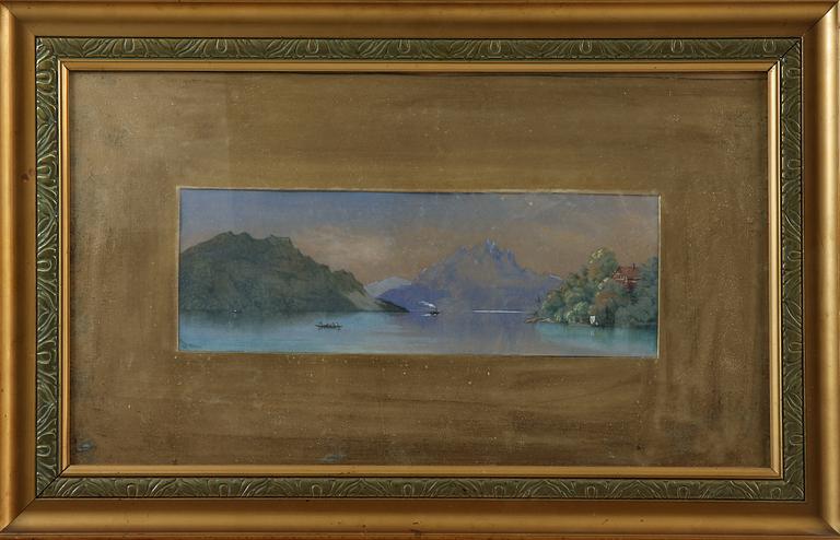 ANN (Annie) NONNEN, sign samt dat "1864".