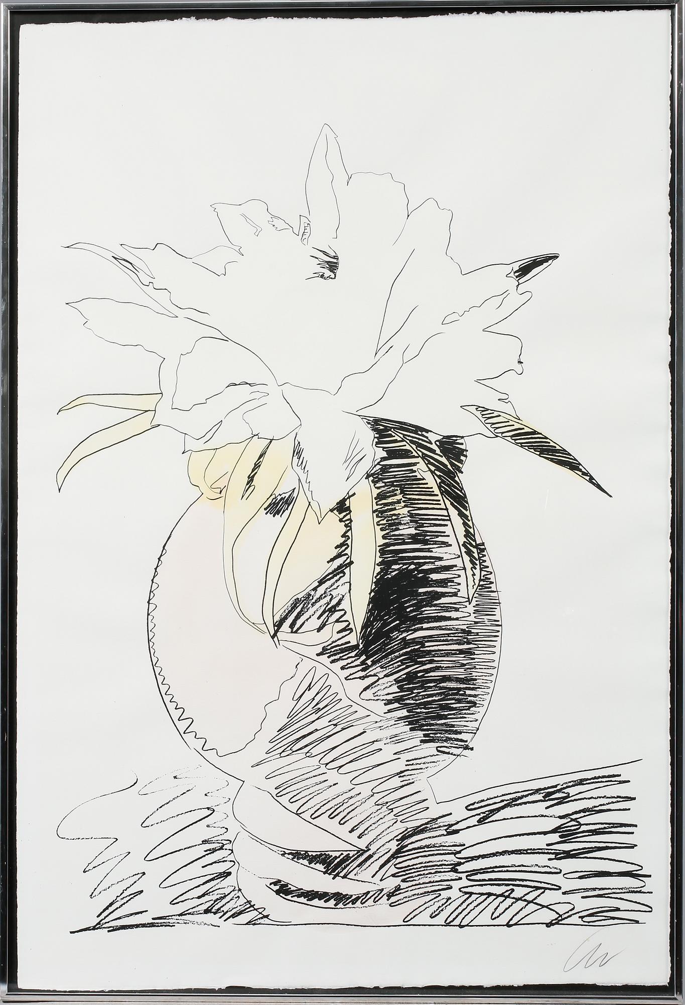 ANDY WARHOL, serigrafi, signerad.