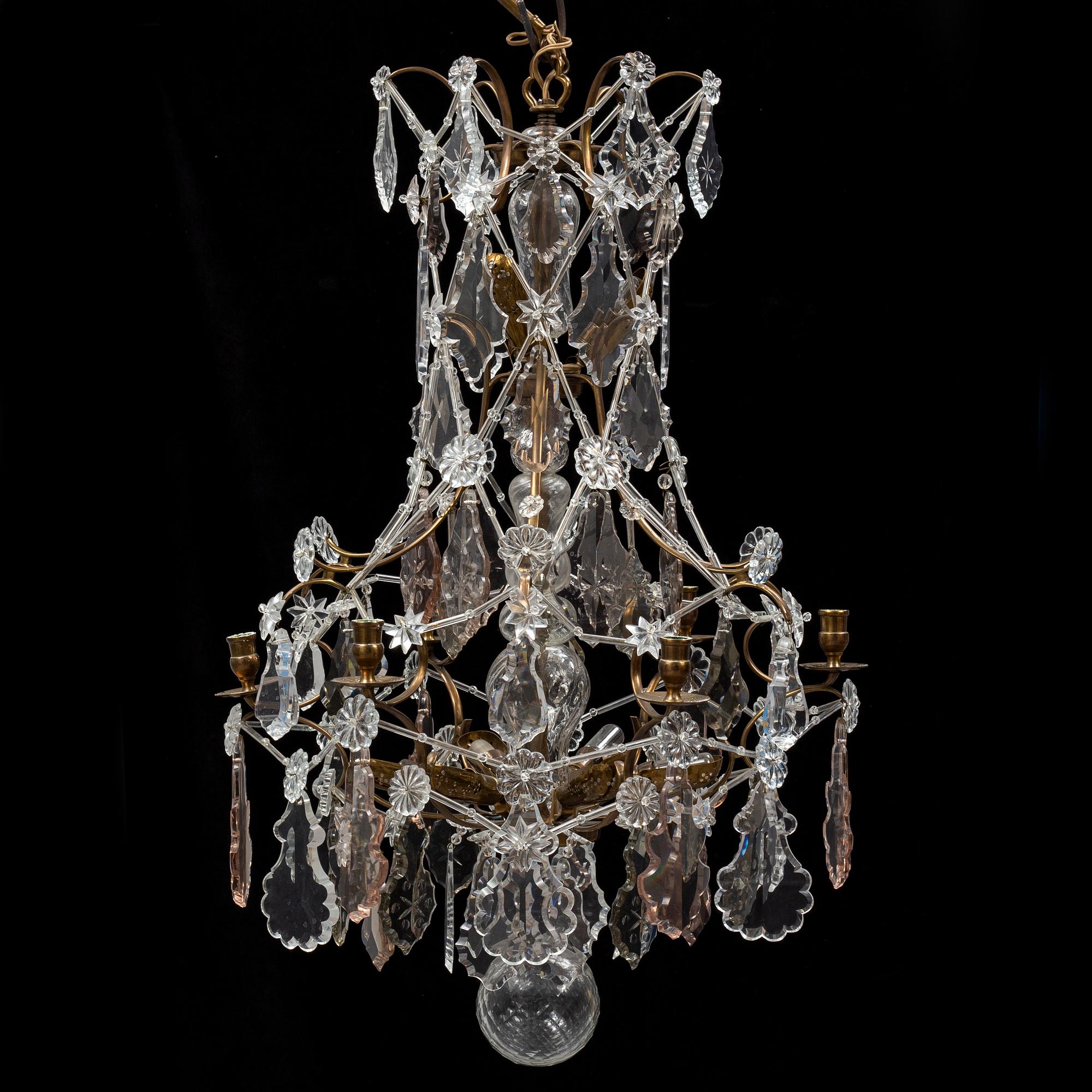 A mid 20th century chandelier.