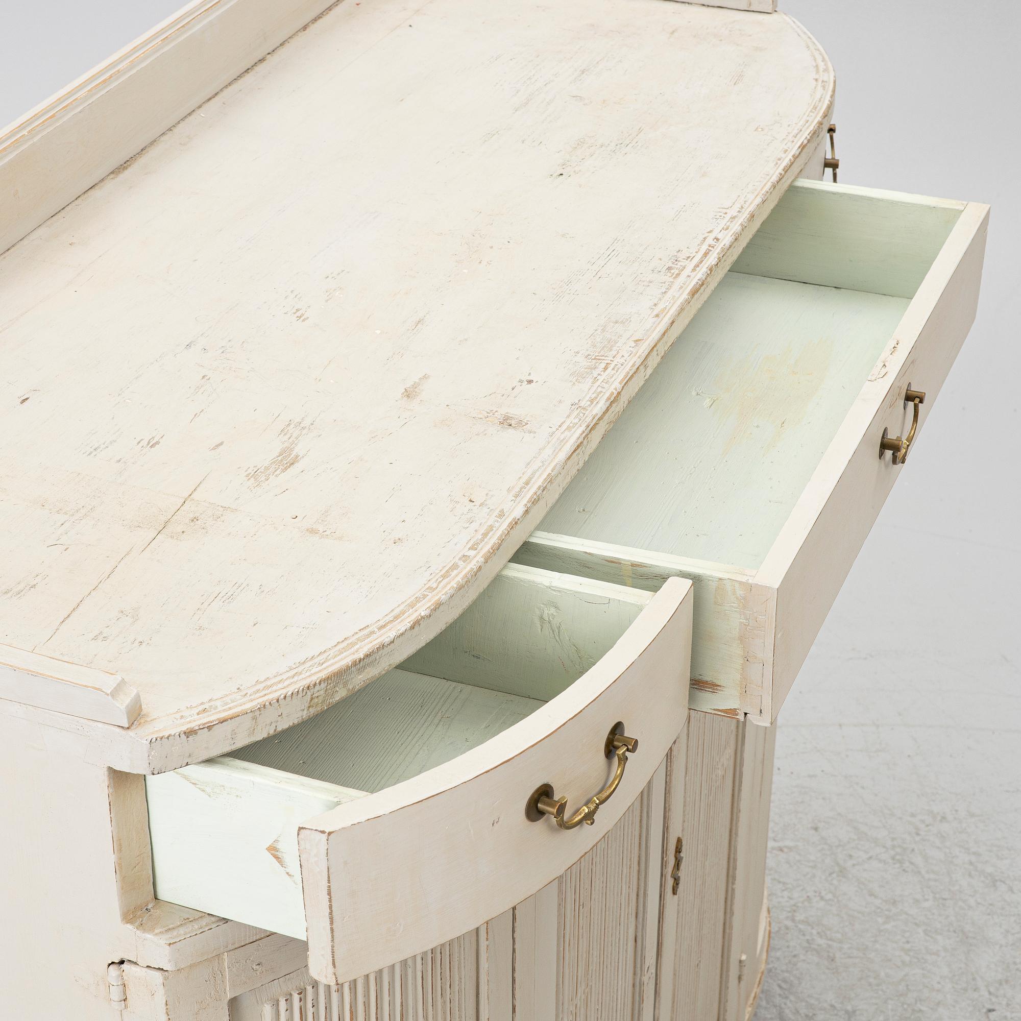 Sideboard, late Gustavian, 19th century.