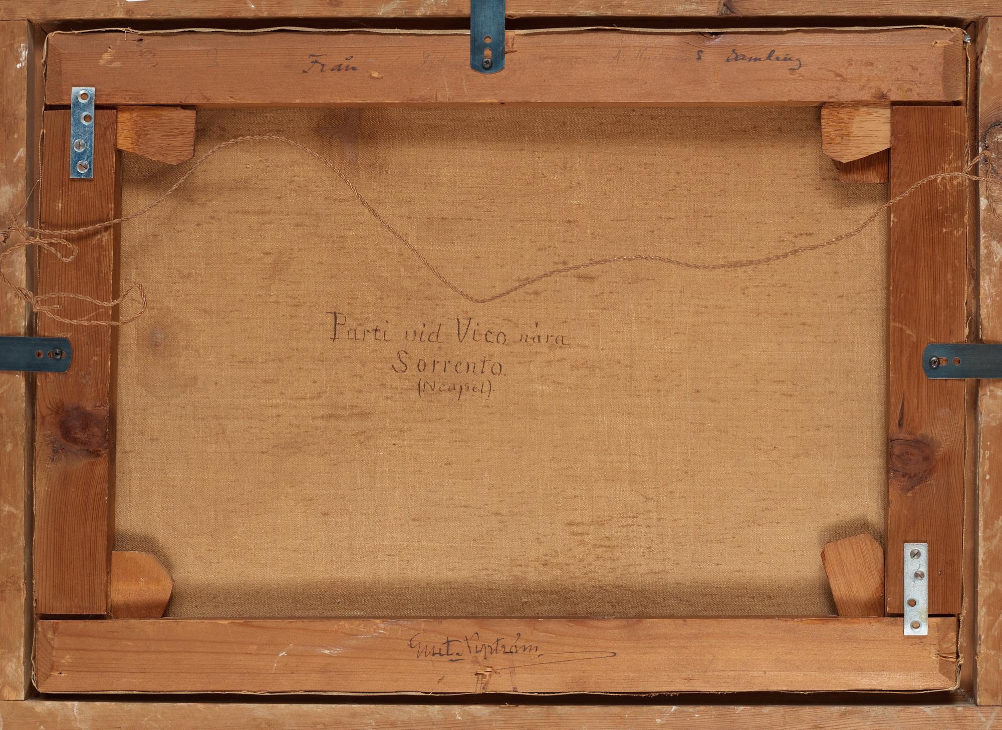 Joseph Magnus Stäck, "Parti vid Vico nära Sorrento (Neapel)".