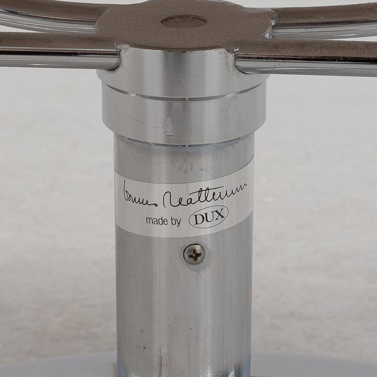 BRUNO MATHSSON, a late 20th century swiwel armchair "Jetson", Dux, Sweden.