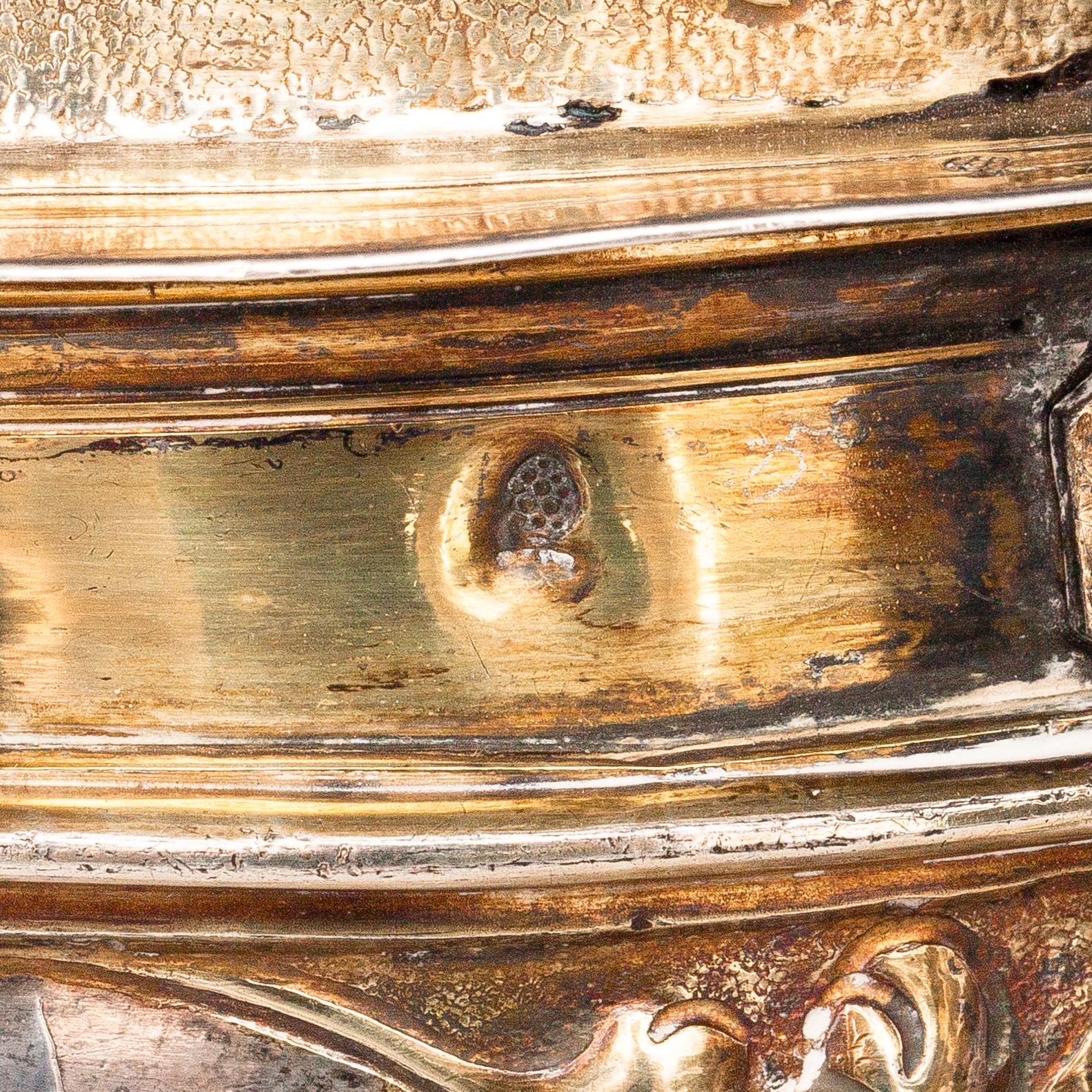 ADOLF GAAP, A parcel-gilt silver tankard, Augsburg, Germany 1690-1695.