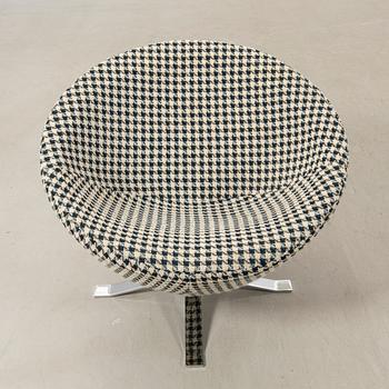Swivel armchair, later part of the 20th century.