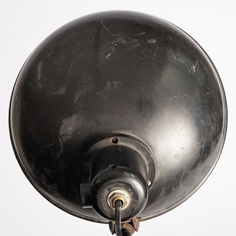Wall lamp, industrial, mid-20th century.