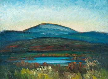 343. Aukusti Koivisto, LANDSCAPE FROM LAPLAND.